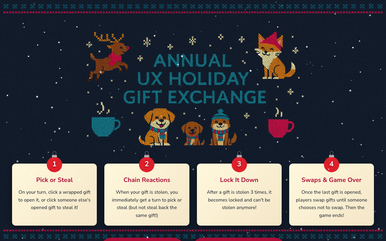 White Elephant Gift Exchange Game preview