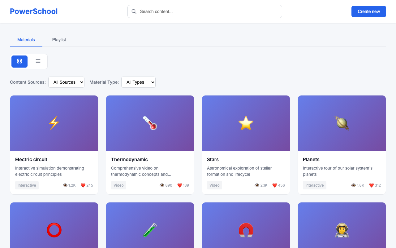 Content Nav Prototype preview